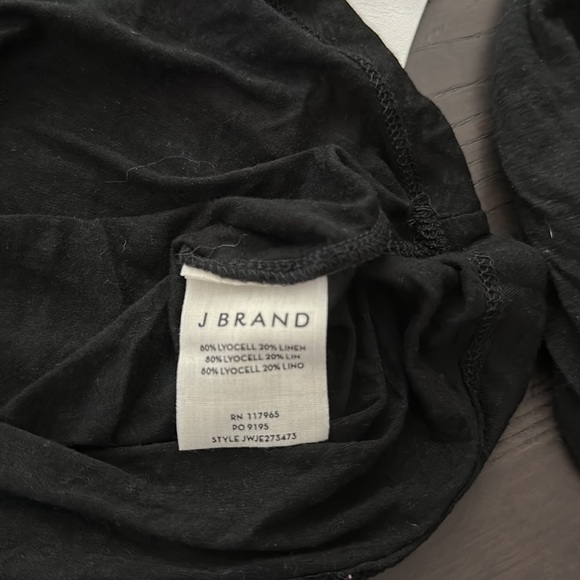 J BRAND LINEN LYOCELL LONG SLEEVE SHIRT XS NEW - Picture 5 of 6